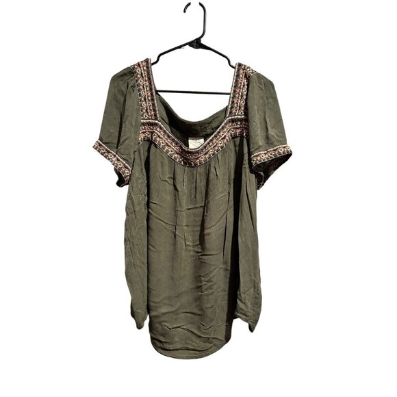 St. John’s Bay Women’s Dark Green Top Tops - St. John’s Bay Women’s Dark Green Top